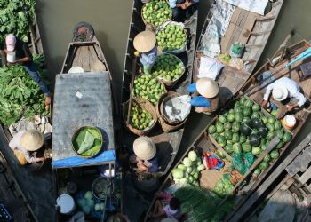 La fête touristique du marché flottant de Cai Rang