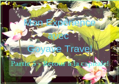Mon Expérience avec Goyave Travel - Partie 5