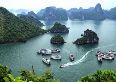 Croisière dans la baie d'Halong