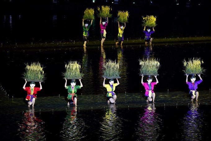 les marionnettes sur l'eau